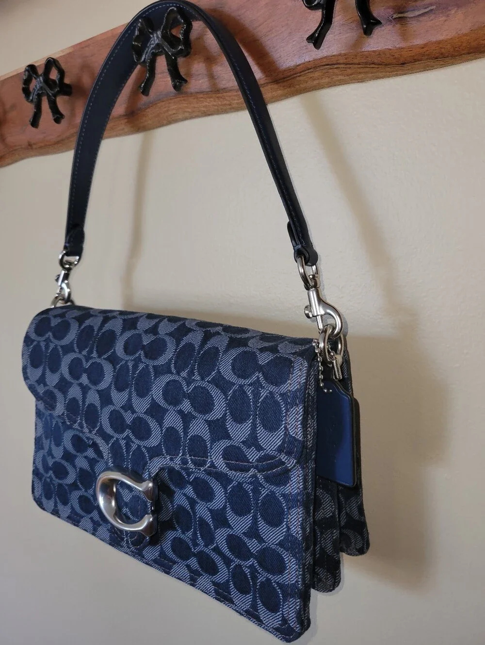 *NWT* Coach Denim Tabby Shoulder Bag - Picture 2 of 7